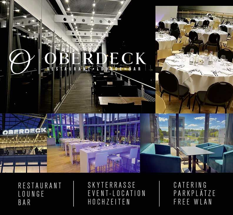 Oberdeck - Restaurant & Bar im Kunstmuseum Wolfsburg