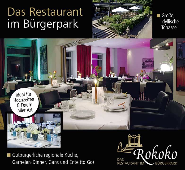 Rokoko - Restaurant & Café am Bürgerpark Braunschweig